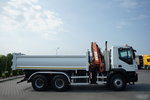 Iveco TRAKKER 410 / 6X4 / 2 STR. WYWROTKA + HDS ATLAS 125.2 /  HYDROBURTA / ROTATOR / MANUAL / EEV /  zdjęcie 18