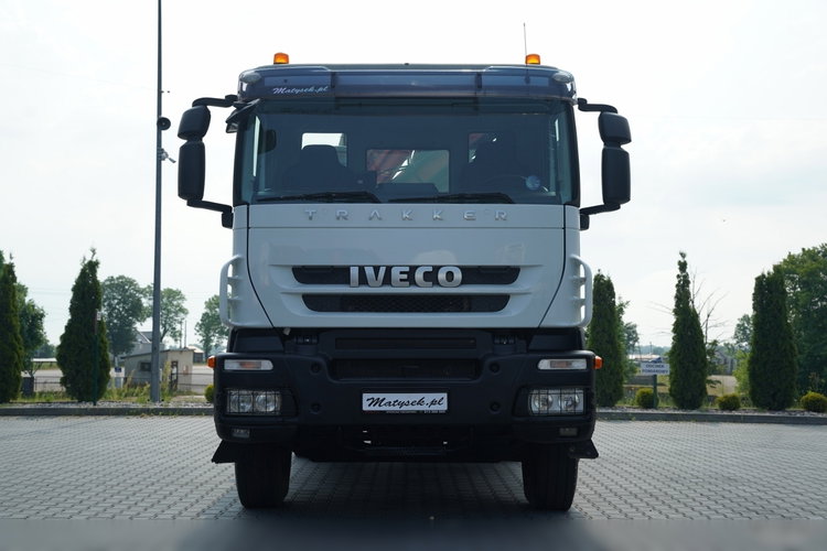 Iveco TRAKKER 410 / 6X4 / 2 STR. WYWROTKA + HDS ATLAS 125.2 /  HYDROBURTA / ROTATOR / MANUAL / EEV /  zdjęcie 21
