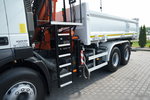Iveco TRAKKER 410 / 6X4 / 2 STR. WYWROTKA + HDS ATLAS 125.2 /  HYDROBURTA / ROTATOR / MANUAL / EEV /  zdjęcie 23