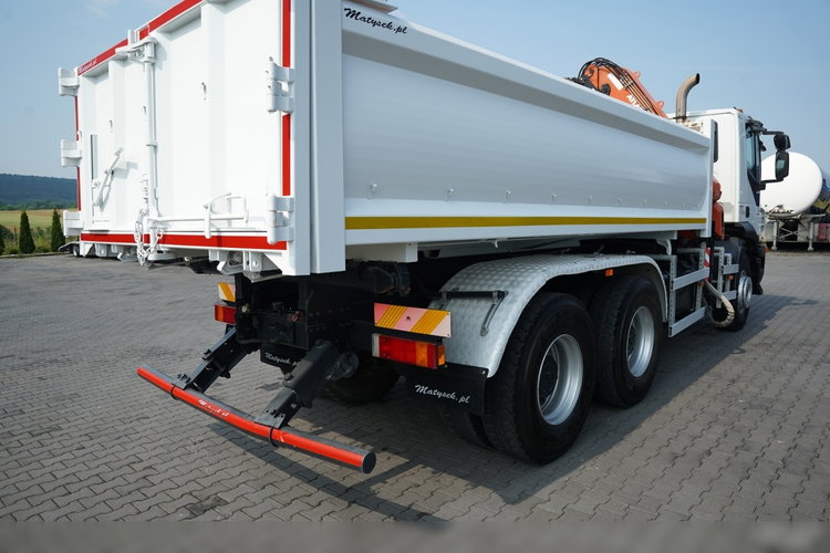 Iveco TRAKKER 410 / 6X4 / 2 STR. WYWROTKA + HDS ATLAS 125.2 /  HYDROBURTA / ROTATOR / MANUAL / EEV /  zdjęcie 26