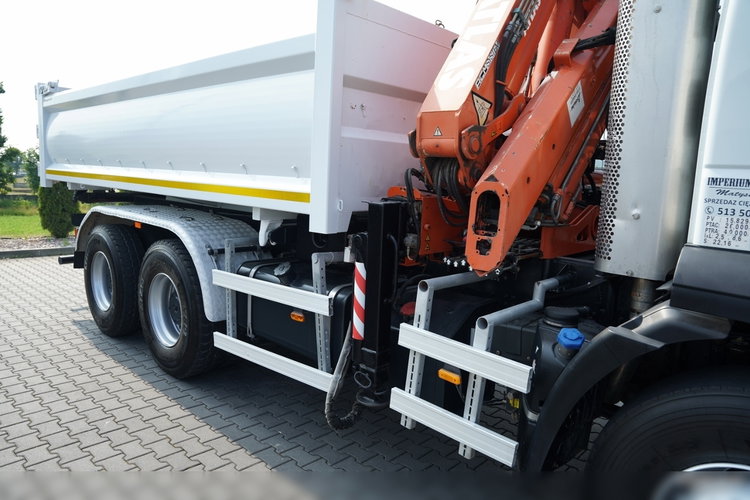 Iveco TRAKKER 410 / 6X4 / 2 STR. WYWROTKA + HDS ATLAS 125.2 /  HYDROBURTA / ROTATOR / MANUAL / EEV /  zdjęcie 27