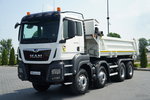 MAN TGS 35.500 / 8X4 / WYWROTKA 2 STR / HYDROKLAPA / HYDROBURTA  BORDMATIC / PLANDEKA ELEKTRYCZNA /  AUTOMAT / EURO 6 zdjęcie 16