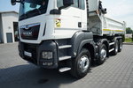 MAN TGS 35.500 / 8X4 / WYWROTKA 2 STR / HYDROKLAPA / HYDROBURTA  BORDMATIC / PLANDEKA ELEKTRYCZNA /  AUTOMAT / EURO 6 zdjęcie 25