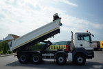MAN TGS 35.500 / 8X4 / WYWROTKA 2 STR / HYDROKLAPA / HYDROBURTA  BORDMATIC / PLANDEKA ELEKTRYCZNA /  AUTOMAT / EURO 6 zdjęcie 6