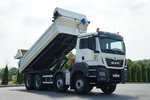 MAN TGS 35.500 / 8X4 / WYWROTKA 2 STR / HYDROKLAPA / HYDROBURTA  BORDMATIC / PLANDEKA ELEKTRYCZNA /  AUTOMAT / EURO 6 zdjęcie 8