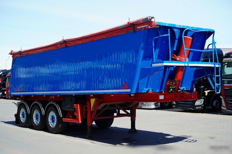 STAS  / WYWROTKA / 38 M3 / ALUMINIOWA / OŚ PODNOSZONA / ALUFELGI  zdjęcie 8