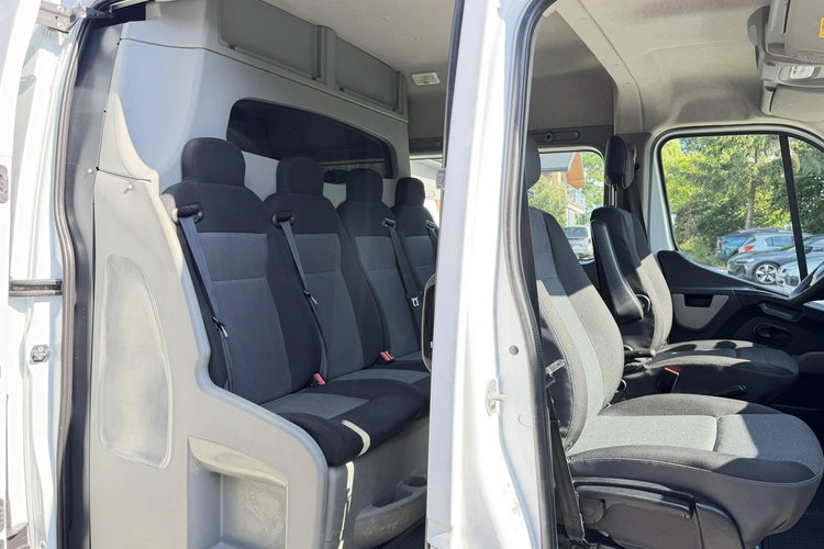 Renault Master max L3H2 bliźniak 7 osobowy brygadówka doka 145KM pełna opcja zdjęcie 6
