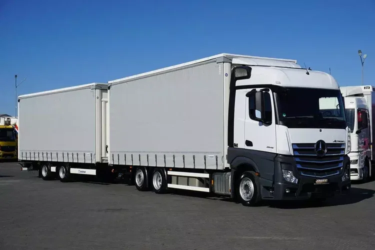 Mercedes ACTROS L / 2545 / ACC / E 6 / MP 5 / MEGA / ZESTAW PRZESTRZENNY 120 M3 zdjęcie 2