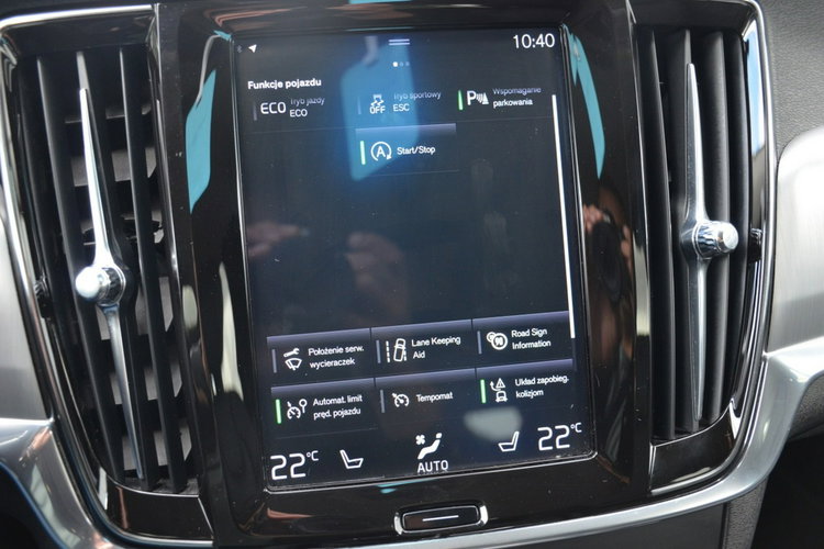 Volvo V90 SUPER STAN 2.0D3 150KM Serwis Skóra Navi Radar el.klapa As.pasa zdjęcie 33
