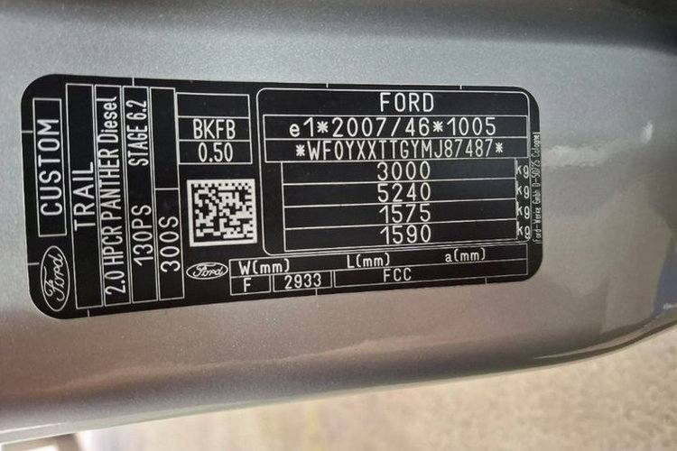 Ford Transit Custom 300 L1 Trail | 2021 | 2.0 EcoBlue 131 KM | 3 miejsca | Kamera | Navi zdjęcie 8