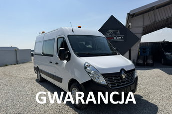 Renault Master Wywrotka Brygadówka 6-osobowa doka 165KM Bliźniak