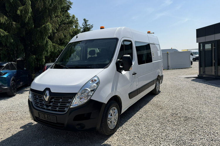 Renault Master L2H2 średniak 7 osobowy brygadówka doka pełna opcja zdjęcie 2