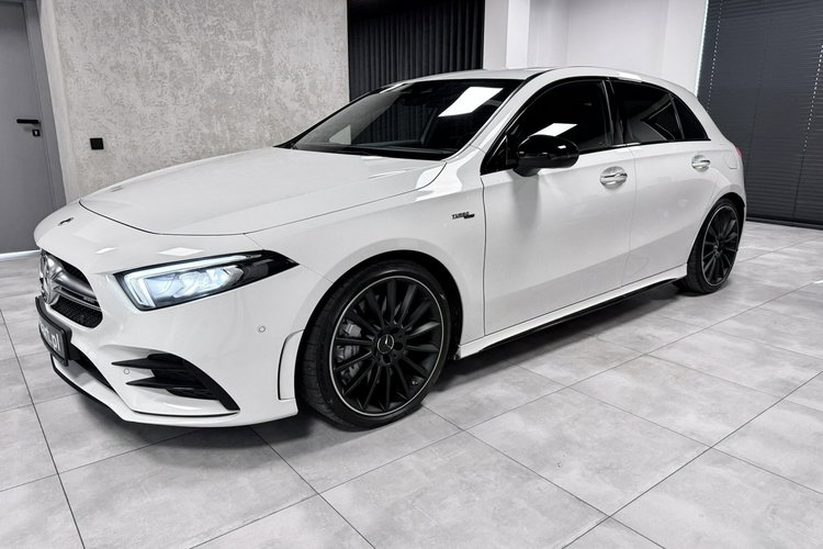 Mercedes A 35 AMG A35 AMG TURBO 306KM 4Mat Burmester Alcantara BLack Edition Performance zdjęcie 2