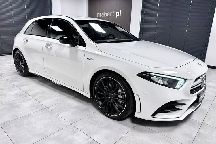 Mercedes A 35 AMG A35 AMG TURBO 306KM 4Mat Burmester Alcantara BLack Edition Performance zdjęcie 7