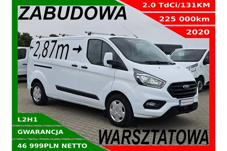 Ford transit-custom L2H1 46999zł NETTO Zabudowa warsztatowa 2.0TdCi/131KM zdjęcie 1