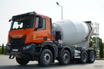 Iveco S-WAY 420 / 8X4 / BETONOMIESZARKA 9 M3 / SCHWING STETTER / ALUFELGI / AUTOMAT / EURO 6 zdjęcie 1