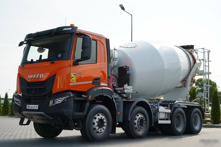 Iveco S-WAY 420 / 8X4 / BETONOMIESZARKA 9 M3 / SCHWING STETTER / ALUFELGI / AUTOMAT / EURO 6 zdjęcie 1