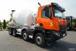Iveco S-WAY 420 / 8X4 / BETONOMIESZARKA 9 M3 / SCHWING STETTER / ALUFELGI / AUTOMAT / EURO 6 zdjęcie 2