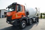Iveco S-WAY 420 / 8X4 / BETONOMIESZARKA 9 M3 / SCHWING STETTER / ALUFELGI / AUTOMAT / EURO 6 zdjęcie 3