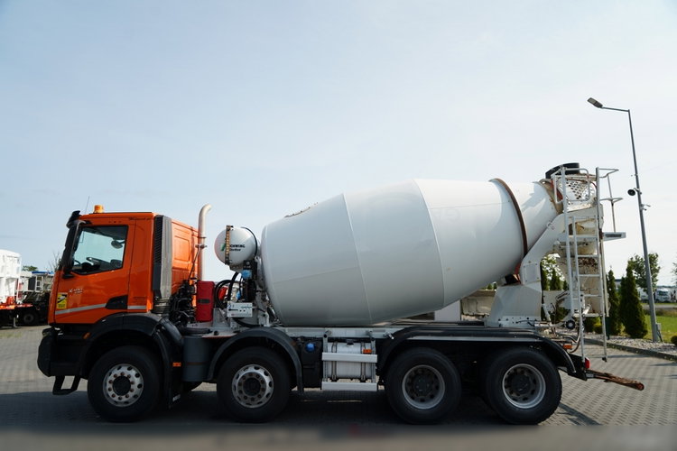 Iveco S-WAY 420 / 8X4 / BETONOMIESZARKA 9 M3 / SCHWING STETTER / ALUFELGI / AUTOMAT / EURO 6 zdjęcie 4