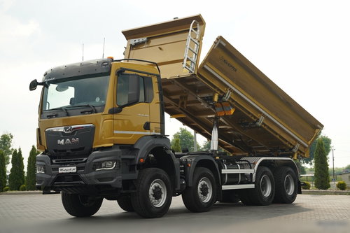 MAN TGS 41.480 / 8X6 / WYWROTKA 3 STRONNA / BORDMATIC / KH KIPPER / AUTOMAT / FABRYCZNIE NOWY / 2026 /