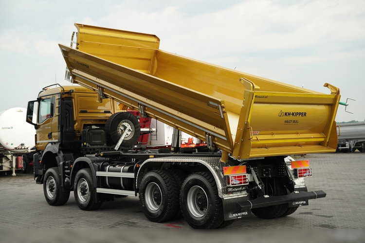 MAN TGS 41.480 / 8X6 / WYWROTKA 3 STRONNA / BORDMATIC / KH KIPPER / AUTOMAT / FABRYCZNIE NOWY / 2026 / zdjęcie 4