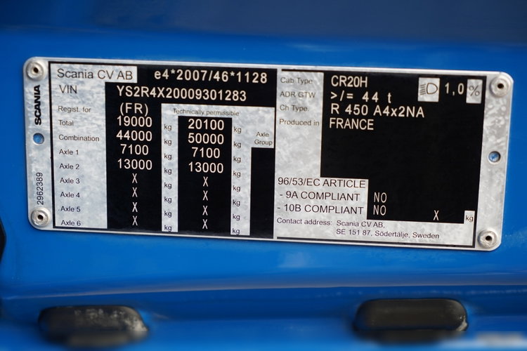 Scania R 450 / HYDRAULIKA / RETARDER / KLIMA POSTOJOWA / ALUFELGI / PO ZŁOTYM KONTRAKCIE SERWISOWYM zdjęcie 38