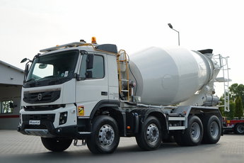 Volvo FMX 410 / 8x4 / GRUSZKA / BETONOMIESZARKA / LIEBHERR / 9 M3 / I-SHIFT/ ALUFELGI /