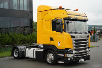 Scania R 450 / MEGA / RETARDER / KLIMA POSTOJOWA   / LOWDECK / EURO 6