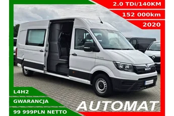 MAN tge L4H2 99999zł NETTO Brygadówka 7 osób 2.0TDi/140KM