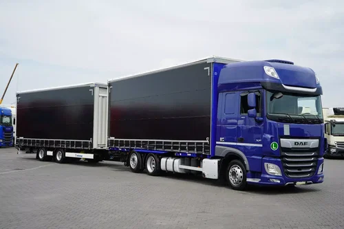 DAF / XF / 480 / ACC / EURO 6 / ZESTAW PRZESTRZENNY 120 M3 / RETARDER