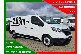 Renault Trafic L2H1 79999zł NETTO 2.0dCi/110KM