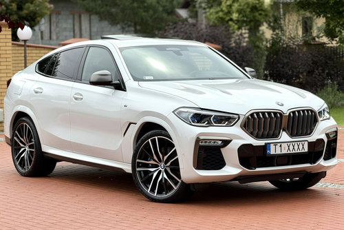 BMW X6 M50d 400km G06 Salon PL Bezwypadkowa Mały Przebieg 49000km Full Opcja