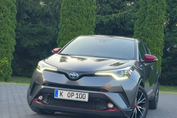 Toyota C-HR OYOTA C-HR 1.8 HYBRID GR SPORT SKÓRY CZARNY SUFIT KAMERA NAWIGACJA