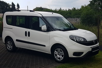 Fiat Doblo 5 OSÓB KLIMA TEMPOMAT 2 xDRZWI BOCZNE PRZESUWNE I-WŁAŚCICIEL