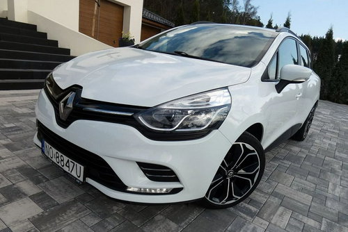 Renault Clio 1-wł Polski Salon 75 tyś km BASS ALU 17 LED GWARANCJA Zamiana Dostawa
