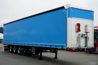 Schmitz -CARGOBULL / FIRANKA / STANDARD / OŚ PODNOSZONA 