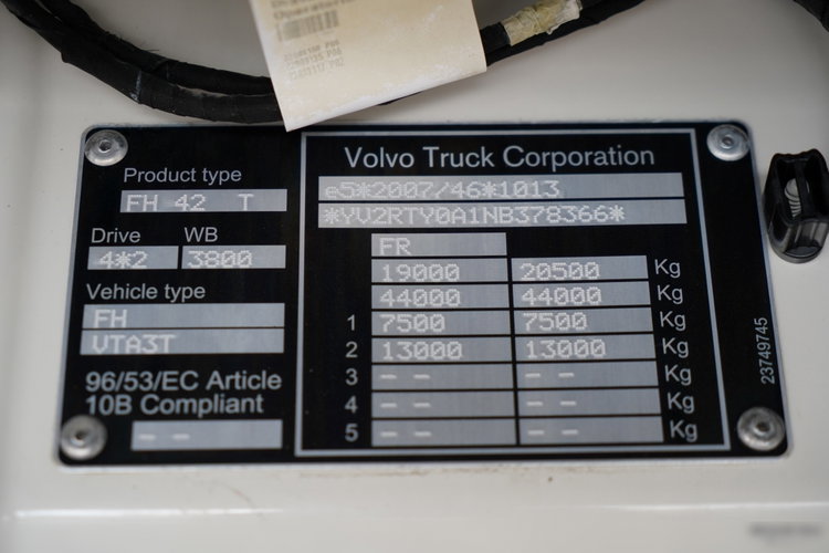 Volvo FH 460 / HYDRAULIKA / KLIMA POSTOJOWA / I-SHIFT / 2022 R zdjęcie 37