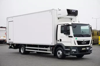 MAN TGM / 15.250 / EURO 6 / CHŁODNIA + WINDA / ŁAD. 6 750 KG / 18 PALET
