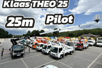 Nissan Cabstar Podnośnik Koszowy 25m KLAAS THEO 25 Pilot Zwyżka CMC Ruthmann P7 6x4