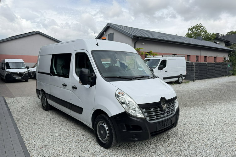 Renault Master L2H2 średniak 6 osobowy brygadówka doka DYSTRYBUTOR pełna opcja zdjęcie 2