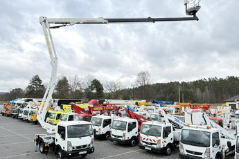 Nissan Cabstar Podnośnik Koszowy 24m Palfinger P240 AXE Smart Zwyżka UDT Wumag GSR P7 6x4