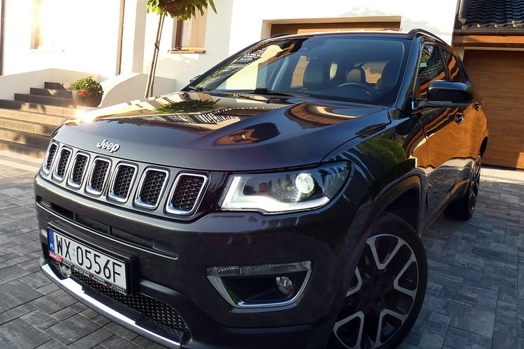 Jeep Compass 95 tyś km 2-GI WŁ Salon PL BENZYNA 2018 Automat LIMITED 4X4 Gwarancja zdjęcie 1