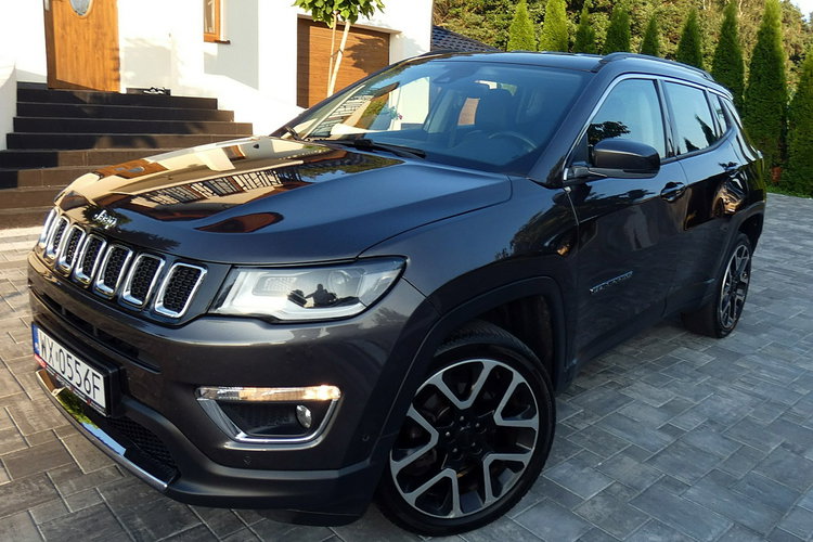 Jeep Compass 95 tyś km 2-GI WŁ Salon PL BENZYNA 2018 Automat LIMITED 4X4 Gwarancja zdjęcie 11