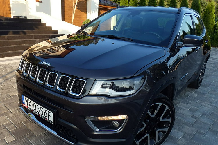 Jeep Compass 95 tyś km 2-GI WŁ Salon PL BENZYNA 2018 Automat LIMITED 4X4 Gwarancja zdjęcie 13
