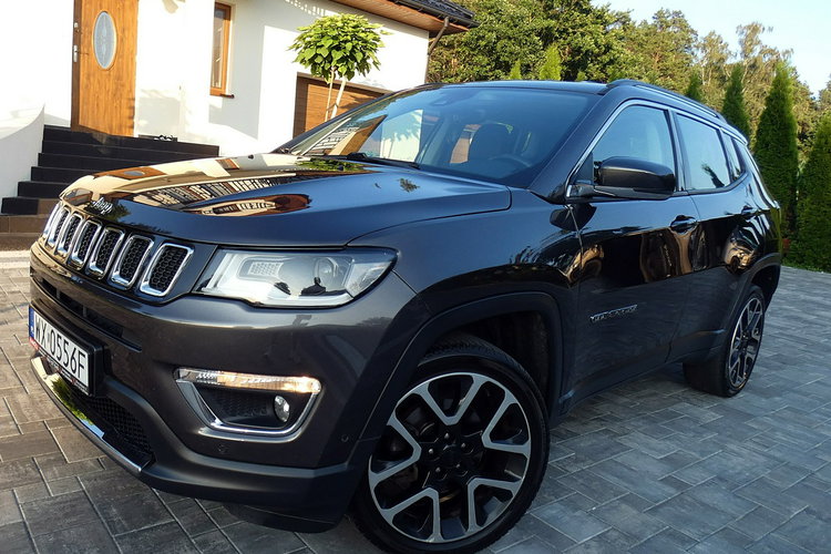 Jeep Compass 95 tyś km 2-GI WŁ Salon PL BENZYNA 2018 Automat LIMITED 4X4 Gwarancja zdjęcie 15