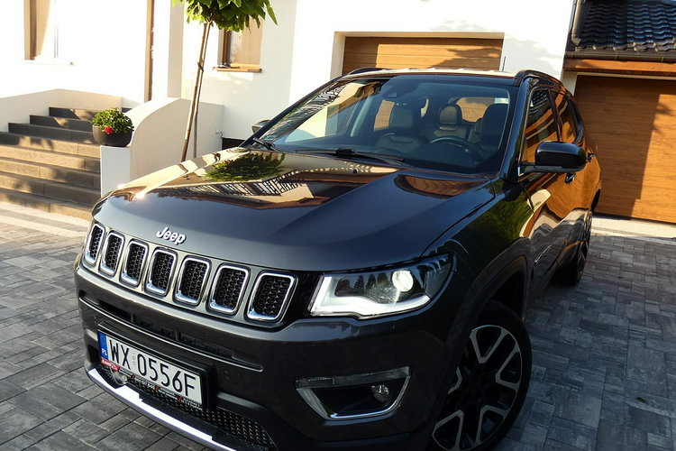 Jeep Compass 95 tyś km 2-GI WŁ Salon PL BENZYNA 2018 Automat LIMITED 4X4 Gwarancja zdjęcie 31