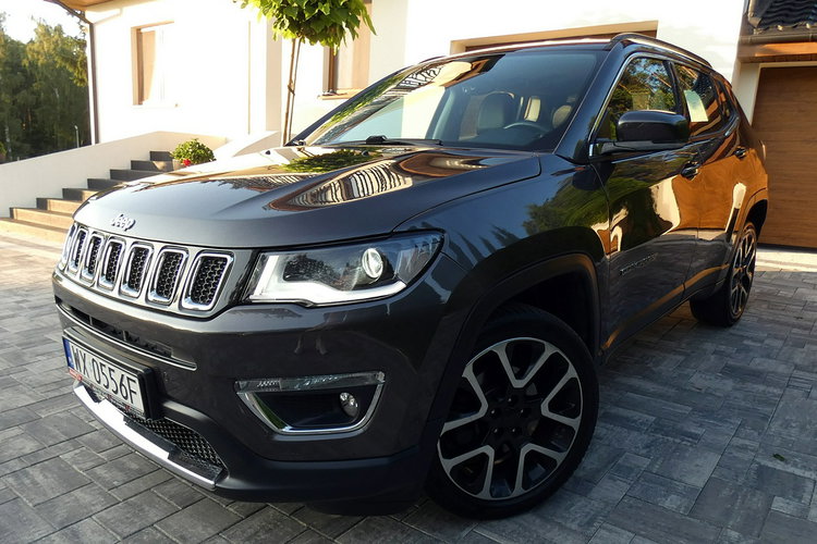 Jeep Compass 95 tyś km 2-GI WŁ Salon PL BENZYNA 2018 Automat LIMITED 4X4 Gwarancja zdjęcie 33