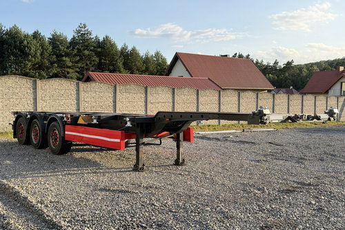 Krone KRONE PODKONTENEROWA 2012/2013 Na Tarczach Wysuwany Tył (pod kontenery 2x20.30.40, ) nie Kogel Schmitz