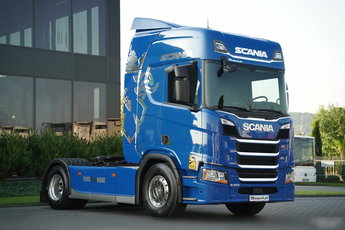 Scania R 450 / RETARDER / KLIMA POSTOJOWA / OPONY 100%  / ALUFELGI